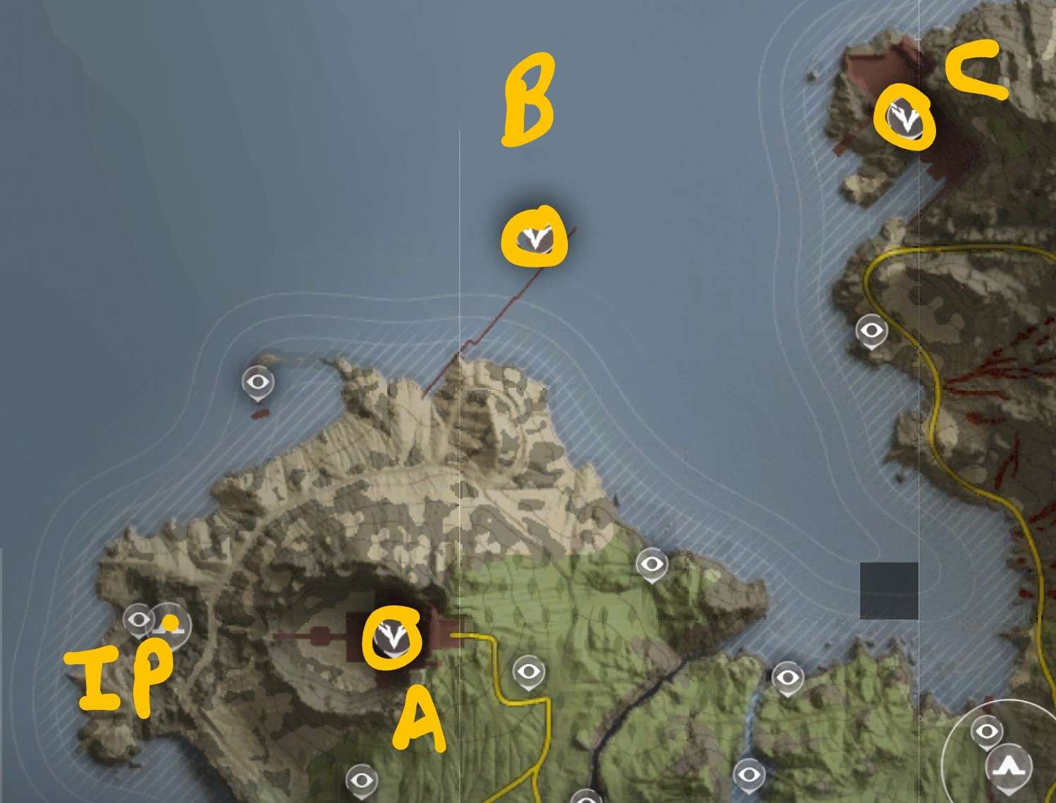 Operation Pyroclasm tacmap